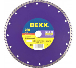 Алмазный диск DEXX 230х22.2 мм 36702-230_z01