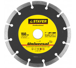 Алмазный диск STAYER 22.2х150 мм 3660-150_z01