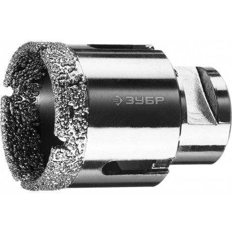 Алмазная коронка универсальная ЗУБР 44 мм 29865-44 Профессионал