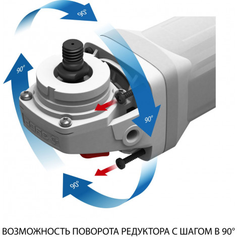 Угловая шлифмашина (болгарка) ЗУБР 