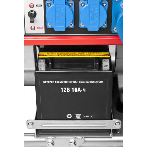 Бензиновый генератор (электростанция) ЗУБР ЗЭСБ-6200-ЭА