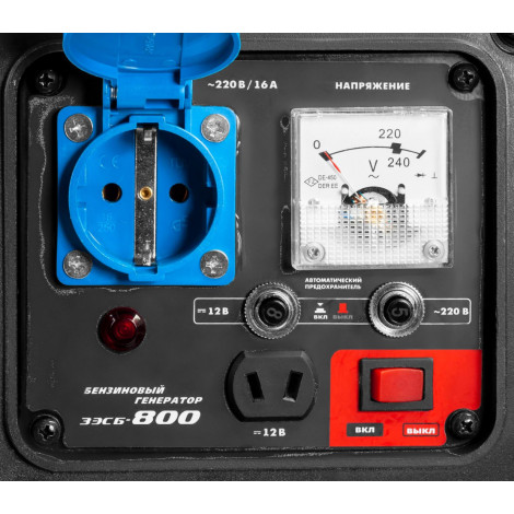 Бензиновый генератор (электростанция) ЗУБР ЗЭСБ-800