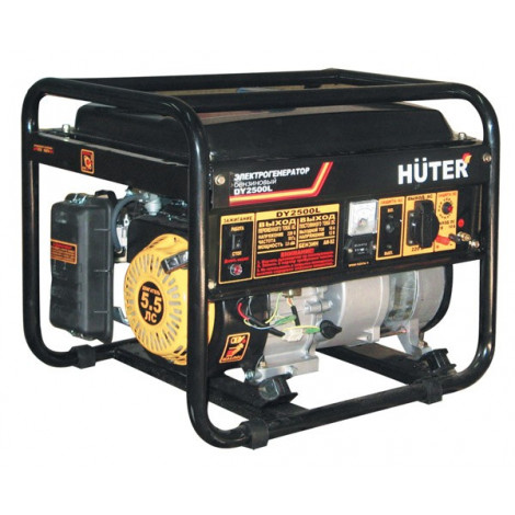 Бензиновый генератор (электростанция) HUTER DY2500L