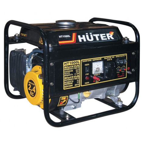 Бензиновый генератор (электростанция) HUTER HT1000L