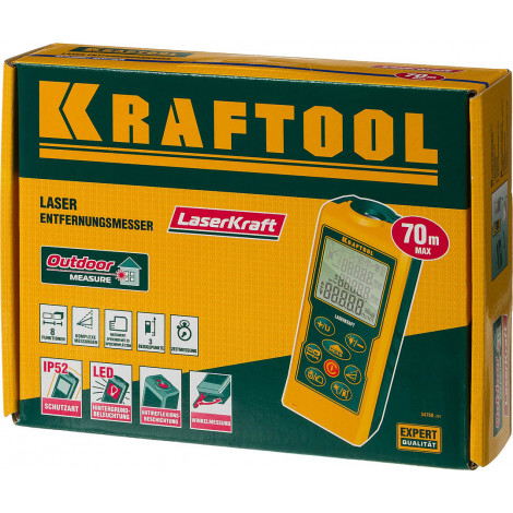 Дальномер лазерный KRAFTOOL 34760