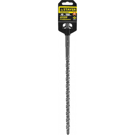 Бур по бетону SDS-Plus STAYER 10х260 мм 2930-260-10_z01