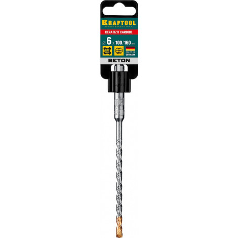 Бур по бетону SDS-Plus KRAFTOOL 6х160 мм 29320-160-06_z02