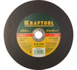 Круг отрезной по нержавеющей стали KRAFTOOL 230x1.6x22.23 мм 36252-230-1.6