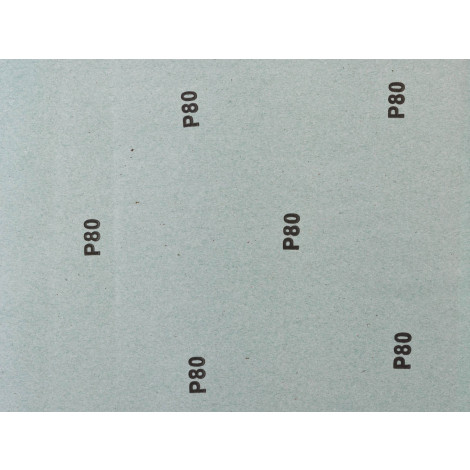 Лист шлифовальный прямоугольный ЗУБР P80 230x280 мм 5 шт 35417-080