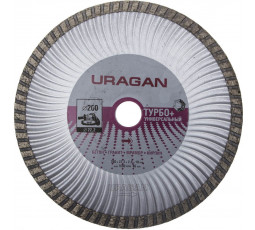 Алмазный диск URAGAN 200 мм 909-12151-200