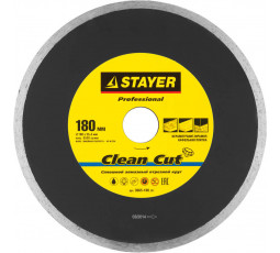 Алмазный диск STAYER 180х25.4 мм 3665-180_z01