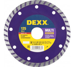 Алмазный диск DEXX 125х22.2 мм 36702-125_z01
