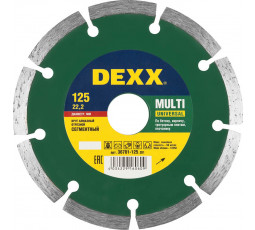 Алмазный диск DEXX 125х22.2 мм 36701-125_z01