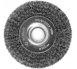 Щётка дисковая для точильного станка ЗУБР 100 мм 35185-100_z02 Профессионал