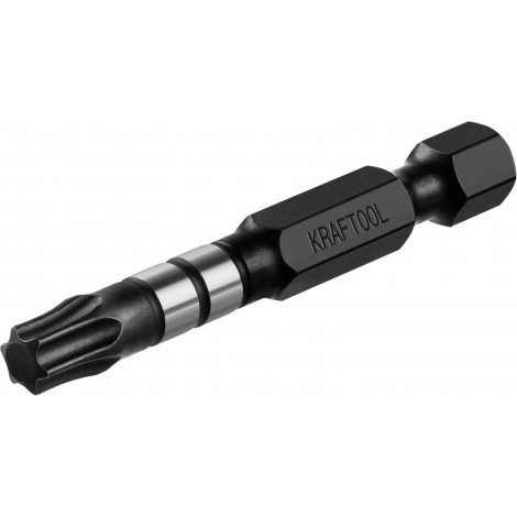 Биты для шуруповёрта TORX KRAFTOOL TX30 50 мм 10 шт TORX Impact Pro 26195-30-50-S10