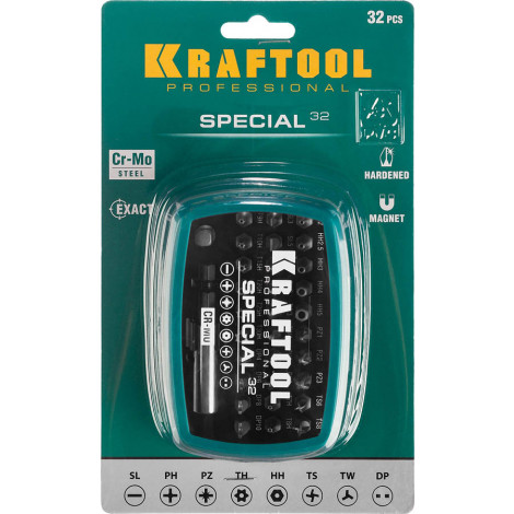 Набор бит KRAFTOOL 32 шт 2610-H32