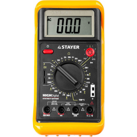 Мультиметр цифровой STAYER HIGHDigital 45320-T