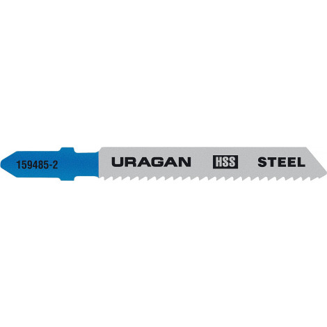 Пилки для электролобзика URAGAN HSS 75/50 мм 2 шт 159485-2_z02