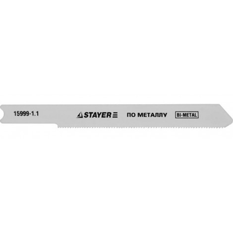 Пилки для электролобзика STAYER Bi-Metall 50 мм 3 шт 15999-11