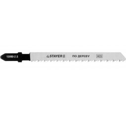 Пилки для электролобзика STAYER HCS 75 мм 2 шт 15990-2.5_z01