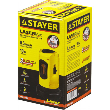 Лазерный уровень STAYER LaserMax SLL-1 34960