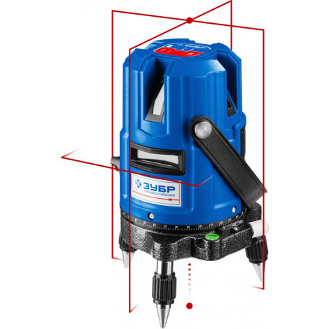 Лазерный уровень ЗУБР Крест-55 34904