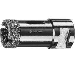 Алмазная коронка универсальная ЗУБР 25 мм 29865-25 Профессионал