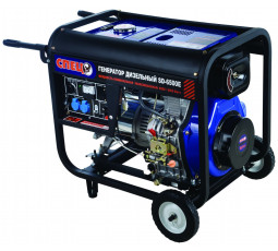 Генератор дизельный СПЕЦ SD-6500Е