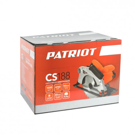 Пила циркулярная Patriot CS 188