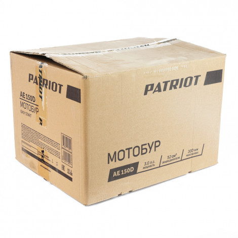 Мотобур бензиновый PATRIOT PT AE150D (без шнека)