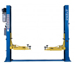 Автомобильный подъемник двухстоечный Т4В AE&T с нижней синхронизацией (220В)